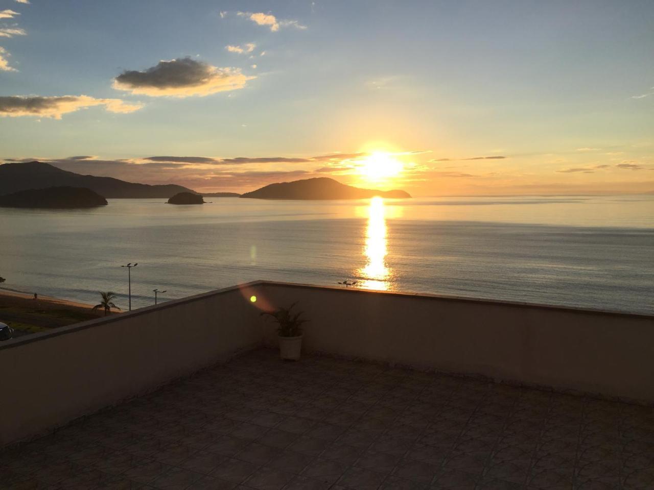 Vista Lateral Mar Massaguacu Apartman Caraguatatuba Kültér fotó