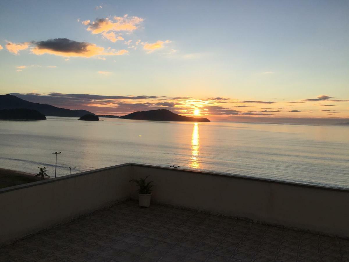 Vista Lateral Mar Massaguacu Apartman Caraguatatuba Kültér fotó